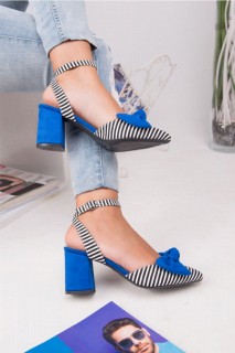 Heels & Courts - Gwen Sax Schuhe mit Schleife und Absatz 100342788 - Turkey