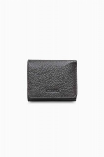 Wallet - Brown-Tainted Leather Men's Wallet 100346017 - Turkey