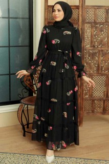 Clothes - فستان حجاب أسود 100341694 - Turkey
