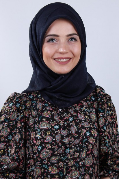 Woman Hijab & Scarf - Princess Scarf Navy 100282830 - Turkey