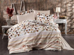 Dowry set - Dowry Land Mix Double Duvet Cover Set Brown 100332503 - Turkey