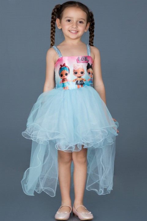 Girl Clothing - Evening Dresses Short Lol Dolls Kids Evening Dresses 100297747 - Turkey