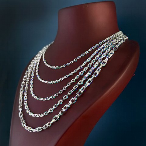 Forse Chain Silver Necklace 100349805