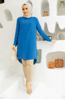 İndigo Blue Hijab Tunic 100339974