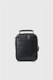 Guard Small Size Black Leather Handbag 100345245