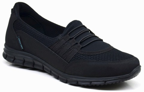 Sneakers & Sports - حذاء كريكرز - أسود - حذاء نسائي ، قماش 100325276 - Turkey