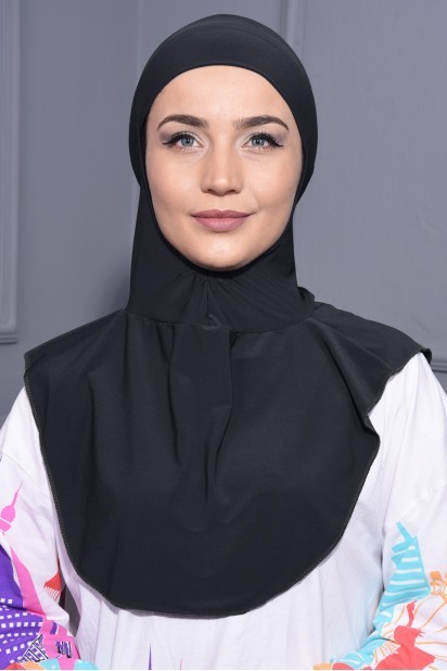 Woman Hijab & Scarf - Neck Collar Hijab Smoked 100285406 - Turkey