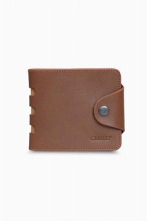 Wallet - Portefeuille pour homme horizontal en cuir Flip Sport - Tan 100345662 - Turkey