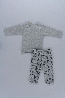 Baby Boy Patterned 2-Piece Suit 100326154