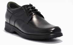 OVERSIZED AIR CONDITIONED SHOES - BLACK - MEN'S SHOES,Leather Shoes 100325196