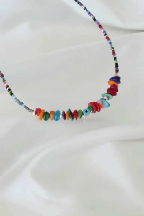 Colorful Beads Women Necklace 100327575