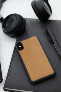iPhone Case - Étui en cuir Taba pour iPhone X / XS 100345990 - Turkey