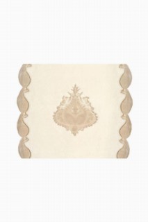Vilma French Guipure 2 Pcs Bath Mat Set Cream Gold 100329756