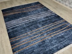 Carpet - Illusion 2 Lid Velvet Throw Pillow Cover Gray 100330550 - Turkey