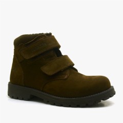 Sentor Series Genuine Leather Furred Velcro Children's Boots 100278690